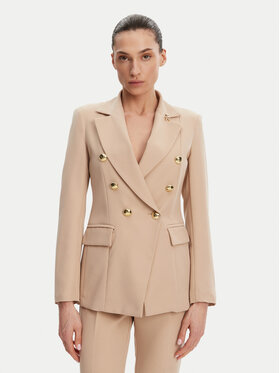 Maryley Maryley Sakko 25EB139/43PG Beige Regular Fit