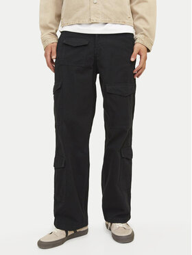 Jack&Jones Jack&Jones Szövet nadrág Bill 12258307 Fekete Relaxed Fit