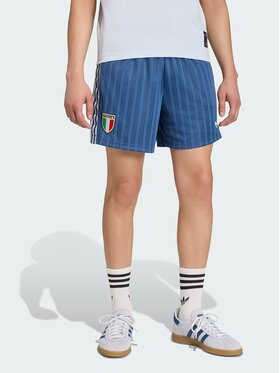 adidas adidas Szorty sportowe 161792 Niebieski jasny Loose Fit