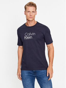 Calvin Klein Calvin Klein T-Shirt K10K111841 Dunkelblau Regular Fit