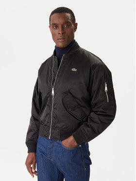 Lacoste Lacoste Kurtka bomber BH2899 Czarny Regular Fit
