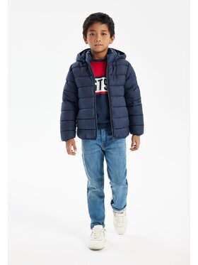 MINOTI MINOTI Kurtka przejściowa 17COAT 5 Granatowy Regular Fit