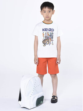 Kenzo Kids Kenzo Kids T-shirt K15617 S Blanc Regular Fit