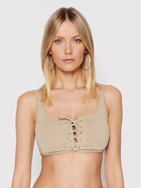 MICHAEL Michael Kors MICHAEL Michael Kors Горнище на бански MM7M751 Бежов