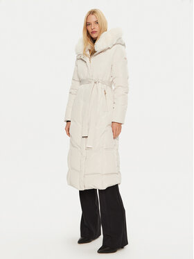 Rinascimento Rinascimento Зимно яке CFC0118607003 Екрю Regular Fit