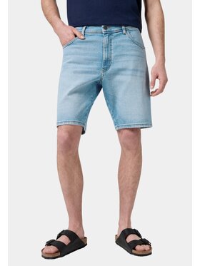 Wrangler Wrangler Szorty jeansowe TEXAS SHORTS Niebieski Straight Fit