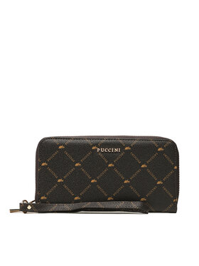 Puccini Puccini Didelė Moteriška Piniginė PLXP0313 Ruda