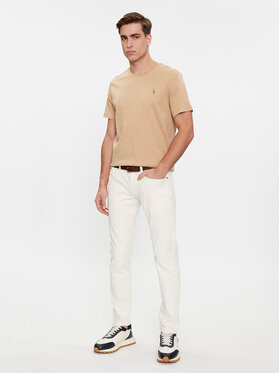 Polo Ralph Lauren Majica 710740727072 Bež Slim Fit