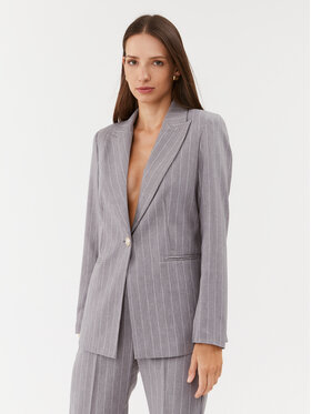 Maryley Maryley Сако 23IB187/M06 Сив Regular Fit
