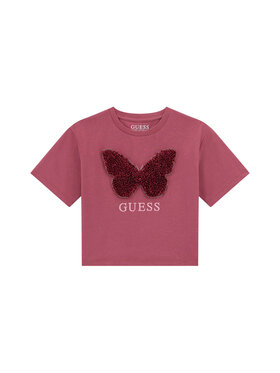Guess Guess T-shirt J5YI47 K8HM4 Ružičasta Regular Fit