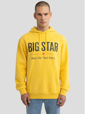 BIG STAR BIG STAR Bluza ASHLYNO Żółty Comfort Fit