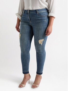 Fiorella Rubino Fiorella Rubino Jeansy P589T004863N024 Niebieski Skin Fit