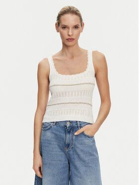 PINKO PINKO Top 104736 A2FC Alb Regular Fit