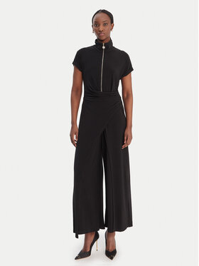 Joseph Ribkoff Joseph Ribkoff Kombinezon 261255 Czarny Wide Leg