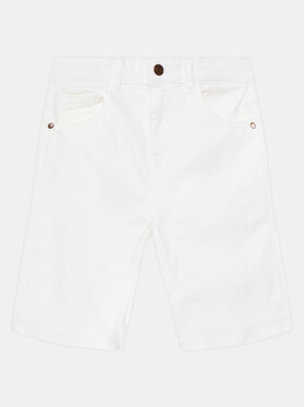 Guess Guess Дънкови шорти L4RD11 WE620 Бял Regular Fit