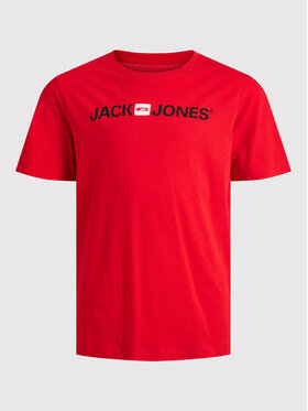Jack&Jones Junior Jack&Jones Junior Tričko Corp 12212865 Červená Regular Fit