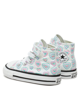 Converse Modne Superge Chuck Taylor All Star Hearts Easy-On A08379C Pisana