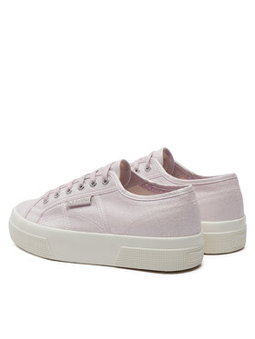 Superga Tenis Superge Platform Pearl Matte Canv 2740 S21362W Vijolična