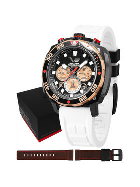 Vostok Europe Vostok Europe Zegarek VK67-650E721SW Biały