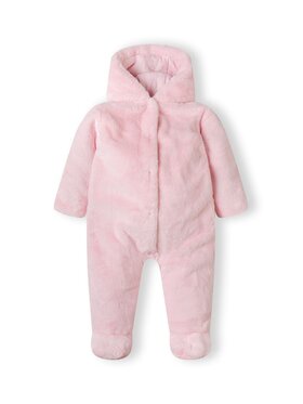MINOTI MINOTI Kombinezon zimowy 21babyfur2 Różowy Regular Fit
