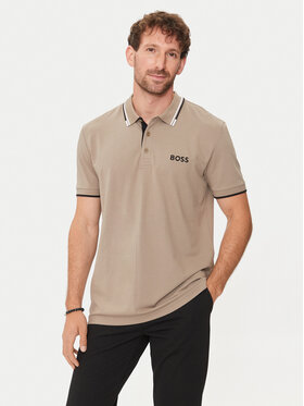 BOSS Boss Polo Paddy Pro 50469102 Beżowy Regular Fit