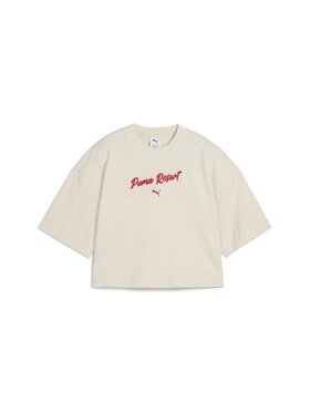 Puma Puma T-Shirt 629776 Beżowy Regular Fit