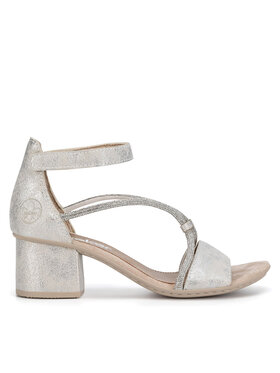 Rieker Rieker Sandalen 64654-40 Silberfarben