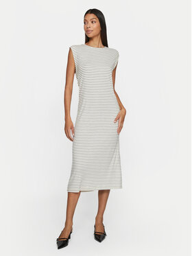 Vila Vila Hétköznapi ruha Lumira 14097196 Ekru Regular Fit