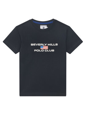 Beverly Hills Polo Club Beverly Hills Polo Club T-krekls P-SS26B-TS0132 Tumši zils Regular Fit