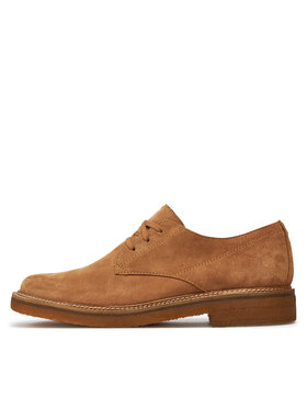 Clarks Nizki čevlji Clarkdalederby 26176108 Rjava