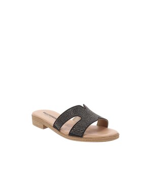 Valleverde Valleverde Ciabatte VV-55400 Nero