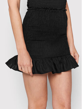 Glamorous Glamorous Mini sukňa CK6626 Čierna Slim Fit