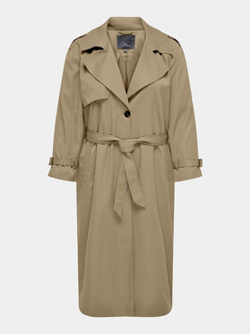 ONLY Carmakoma ONLY Carmakoma Trench Chloe 15310056 Bež Regular Fit
