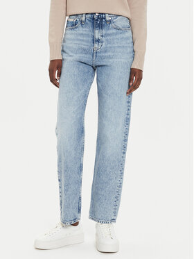 Calvin Klein Jeans Calvin Klein Jeans Traperice J20J224031 Plava Straight Fit