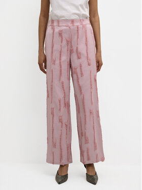 Karen by Simonsen Karen by Simonsen Kalhoty z materiálu Masha 10104778 Růžová Relaxed Fit