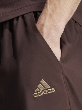 Adidas Sportske Kratke Hlače AEROREADY Essentials Chelsea Small Logo IW7697 Smeđa Regular Fit