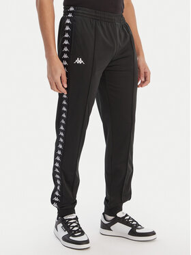 Kappa Kappa Spodnie dresowe Banda Rastoria 303KUC0 Czarny Slim Fit
