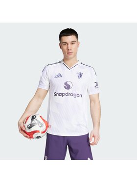 adidas adidas Koszulka techniczna 157099 Biały Slim Fit