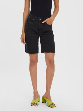 Vero Moda Vero Moda Short en jean Brenda 10258264 Noir Regular Fit