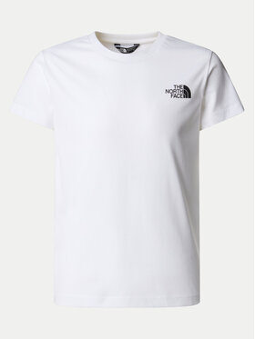 The North Face T-shirt Redbox NF0A89VT Bijela Regular Fit