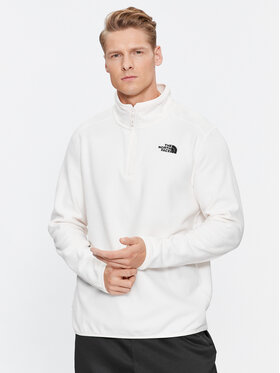 The North Face The North Face Polar M 100 Glacier 1/4 Zip - EuNF0A855WN3N1 Alb Regular Fit