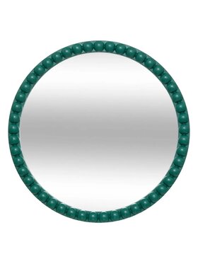 MIAhome MIAhome Lustro okrągłe zielone Mala Ø60 cm Zielony