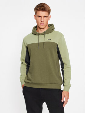 Fila Fila Суитшърт FAM0501 Зелен Regular Fit