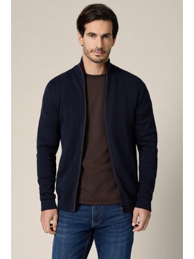 Lancerto Lancerto Sweter Algar SW073225000031 Granatowy Regular Fit