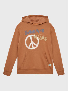 Cotton On Kids Cotton On Kids Majica dugih rukava 7343343 Smeđa Regular Fit