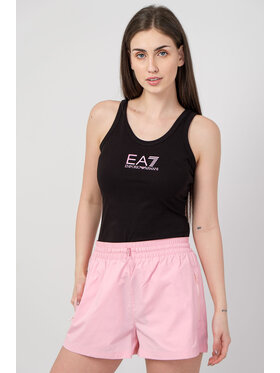 EA7 Emporio Armani EA7 Emporio Armani Top 3RTH04-TJFKZ-0216 Czarny Regular Fit