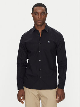 Lacoste Lacoste Marškiniai CH5620 Tamsiai mėlyna Slim Fit