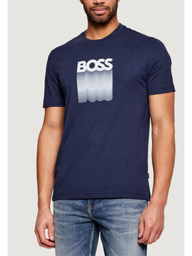 BOSS BOSS T-shirt Te_Insignia 10276567 Blu Casual Fit