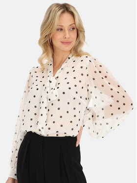 L’AF L’AF Bluzka Dana Biały Relaxed Fit