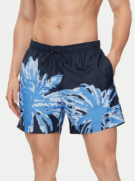 Tommy Hilfiger Tommy Hilfiger Szorty kąpielowe UM0UM03298 Niebieski Regular Fit